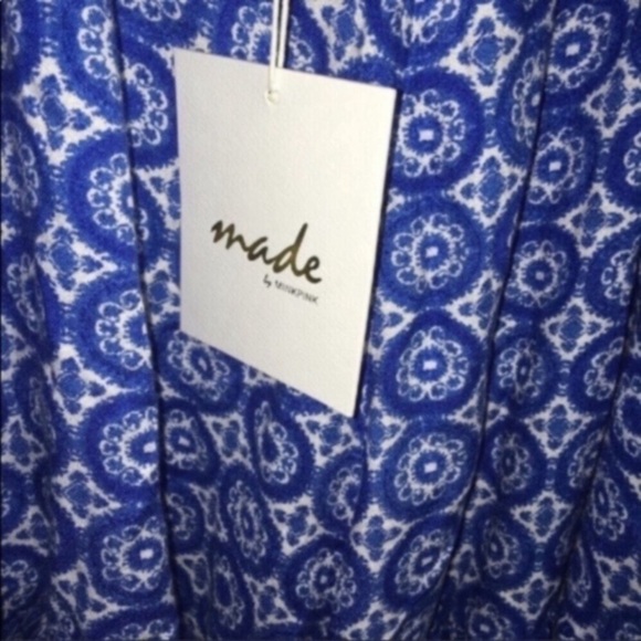 Made by MINKPINK Blue Medallion Romper - Picture 7 of 7